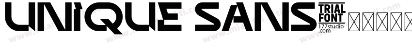 unique sans字体转换
